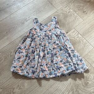 Wheat stunning floral dress size 12 months